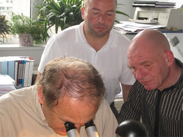 Prof. Dr. F. Nürnberger, L. Kandsperger, Pd Dr. H. Wicht